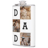 父の日の贈り物パパ – 写真コラージュ | フラスク (左)