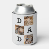 父の日の贈り物パパ – 写真コラージュ | 缶クーラー (缶正面)