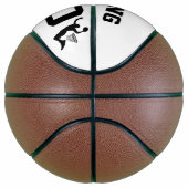 父の日の贈り物パパ |独自のの作カスタム成 バスケットボール (右)