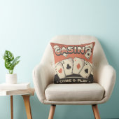 父の日の贈り物ポーカーカード クッション (椅子)