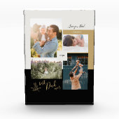 父の日の贈り物最高のパパEver Photo Collage フォトブロック (正面)