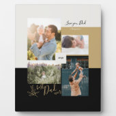 父の日の贈り物最高のパパEver Photo Collage フォトプラーク (正面)