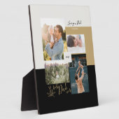 父の日の贈り物最高のパパEver Photo Collage フォトプラーク (側面)