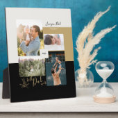 父の日の贈り物最高のパパEver Photo Collage フォトプラーク (側面)