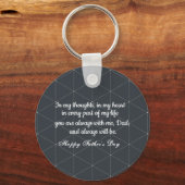 父の日の贈り物 キーホルダー (正面)