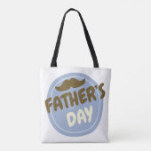 父の日の贈り物 トートバッグ (裏面)