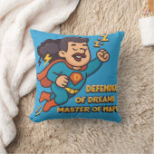 父の日の贈り物 – 夢の擁護者 クッション (ブランケット)