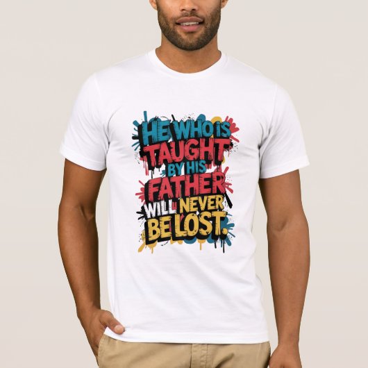 父の日の贈り物 Tシャツ (正面)