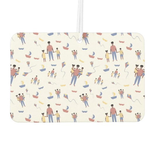 父の日の車フレッシュナー カーエアーフレッシュナー (裏面)