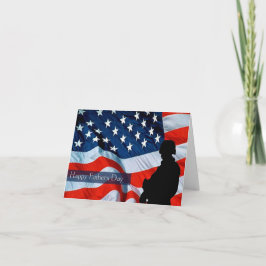 父の日の軍隊カード カード