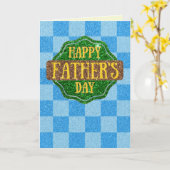 父の日の輝き カード (黄色い花)