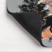 父の日の野性生物 マウスパッド (コーナー)