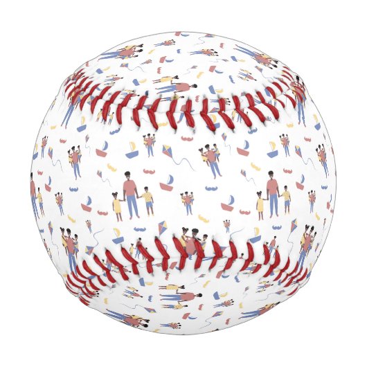 父の日の野球 野球ボール (正面)