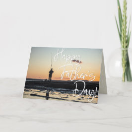 父の日の釣り カード