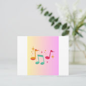 父の日の音楽カード シーズンポストカード (スタンド正面)