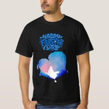 父の日の願いと水の色のイメージ印刷