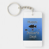 父の日の魚 キーホルダー (正面)