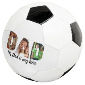 父の日の3パーソナライズされた写真 サッカーボール (3/4)