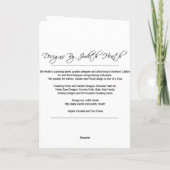 父の日の~の南西菊 カード (裏面)