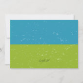 父の日のBBQ招待状 招待状 (裏面)