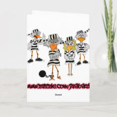 父の日のJailbirdの挨拶状 カード (裏面)