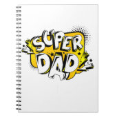 父の日のTシャツ ノートブック (正面)