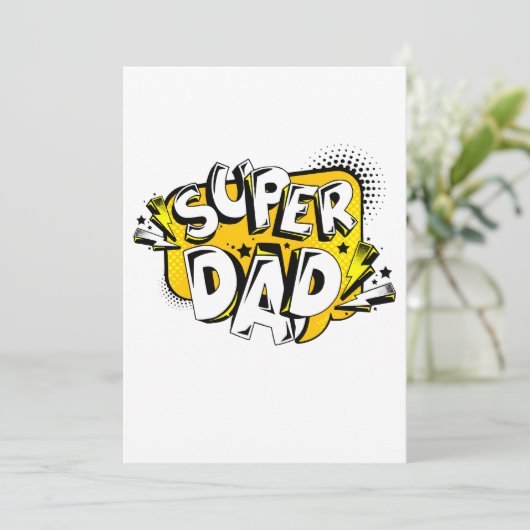 父の日のTシャツ 招待状 (スタンド正面)