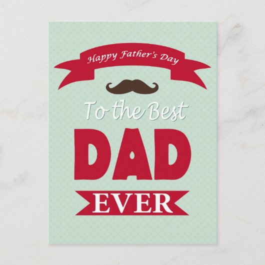 父の日はがき シーズンポストカード (正面)