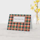 『父の日は誰にでも幸せ』 カード (黄色い花)