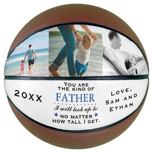 父の日またはパパの誕生日 バスケットボール (正面)