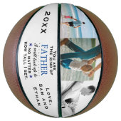 父の日またはパパの誕生日 バスケットボール (縦)