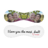 父の日またはパパ誕生日カスタム写真野球 野球ボール (パネル)