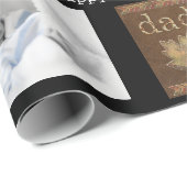 父の日または誕生日パパ3/写真 ラッピングペーパー (ロールコーナー)