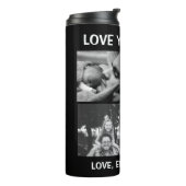 父の日または誕生日贈り物 | Love You Daddy タンブラー (回転左)