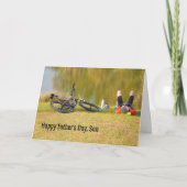 父の日よけ カード (正面)