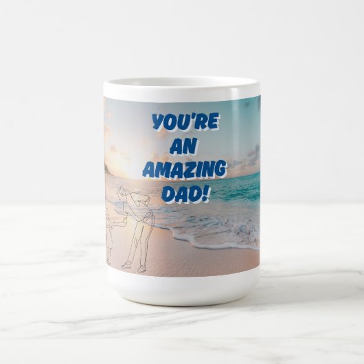 父の日をテーマにしたコーヒーマグ コーヒーマグカップ (中央)