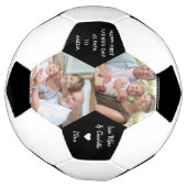 父の日をパパとして2パーソナライズされた写真 サッカーボール (回転)