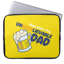 父の日をパーソナライズ |無効なパパ ラップトップスリーブ