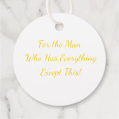 「父の日を幸せに」ギフトラベル フェイバータグ (裏面)