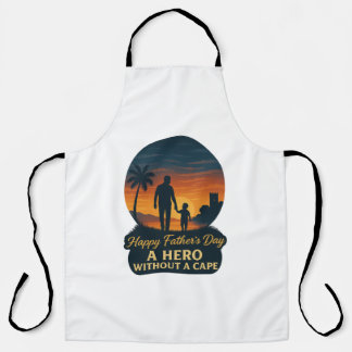 父の日を楽しむ – 岬のない英雄 エプロン