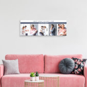 父の日を父として – 5枚の写真パーソナライズされた キャンバスプリント (インサイチュ (リビング))