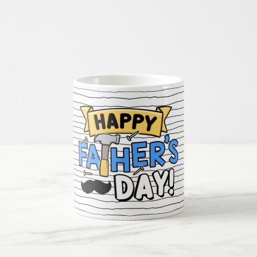 父の日を祝う父の日の贈り物 コーヒーマグカップ (中央)