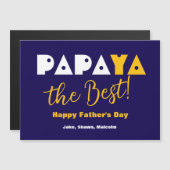 父の日を祝う | おもしろい引用文青と黄 (正面/裏面)