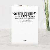 父の日を祝う | イーグルソアリングオーバーキャニオン カード (裏面)