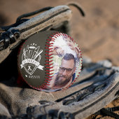 父の日を祝う |家族パーソナライズされたの写真 野球ボール