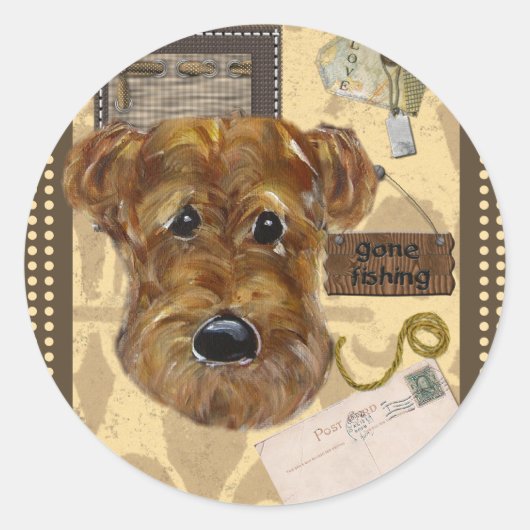 父の日アイレデール ラウンドシール (正面)