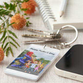 父の日アクリルキーチェーン キーホルダー