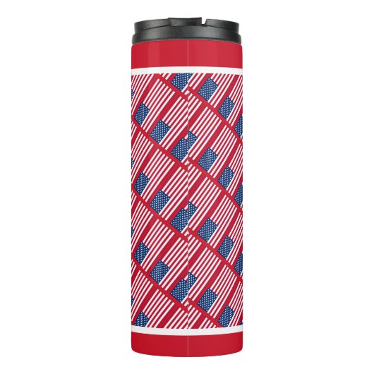 父の日アメリ最高のカ国パパアメリカカスタム赤 タンブラー (裏面)