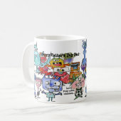 父の日エイリアン子マグカップ コーヒーマグカップ (正面左)