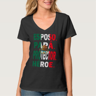 父の日エスポソパパプロテクターヘロメキシコダ Tシャツ